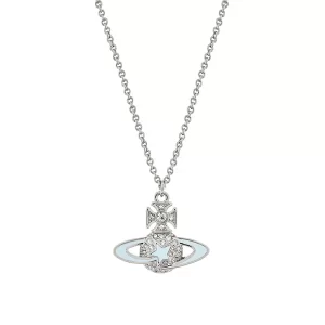 Vivienne Westwood 銀色 Darlene 吊墜水晶球體吊飾項鍊