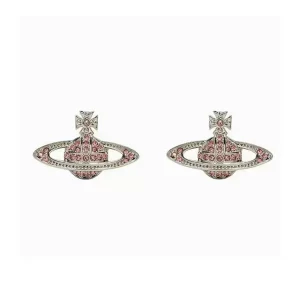 Vivienne Westwood 西太后經典星球浮雕耳釘
