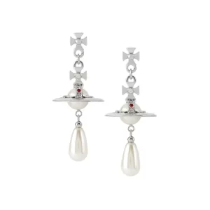 Vivienne Westwood Pearl Drop 珍珠耳墜 西太后輕奢耳飾 金色/銀色