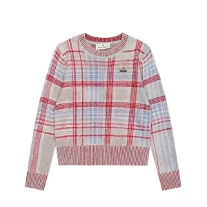 Vivienne Westwood 土星格紋學院風針織毛衣