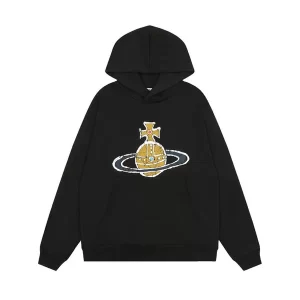 【2色】Vivienne Westwood 西太后土星圖案印花衛衣 休閒連帽上衣