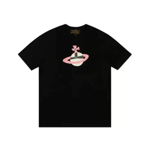 Vivienne Westwood 西太后土星LOGO印花休閒短袖T恤
