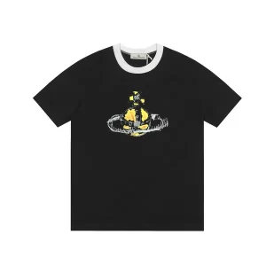 【2色】Vivienne Westwood 西太后土星LOGO圓領短袖T恤