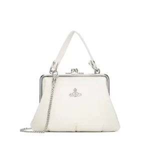 Vivienne Westwood Granny Frame 皮革手提包
