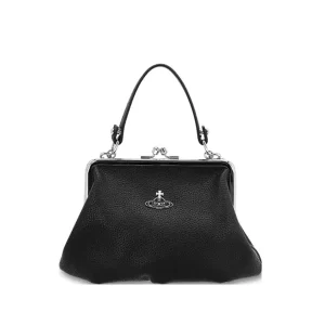 Vivienne Westwood Granny Frame 荔枝紋皮革手提包