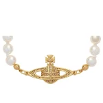 Vivienne Westwood Mini bas relief 浮雕珍珠手鍊