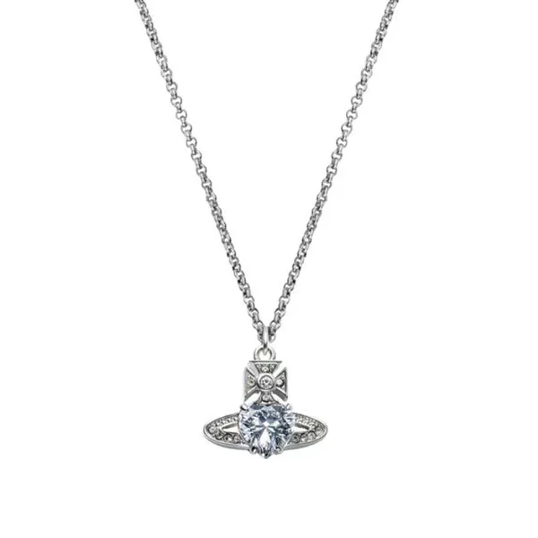 vivienne westwood ariella 愛心鑽項鍊